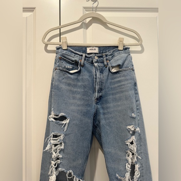 Agolde 90’s Mid Rise Loose in Major | Sz: 24 - Picture 10 of 15